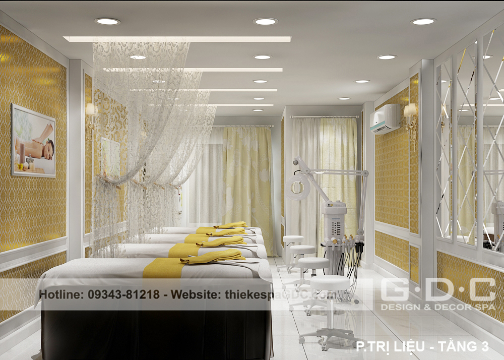 Thiết kế thẩm mỹ viện Thanh Vân - Q1 - 4