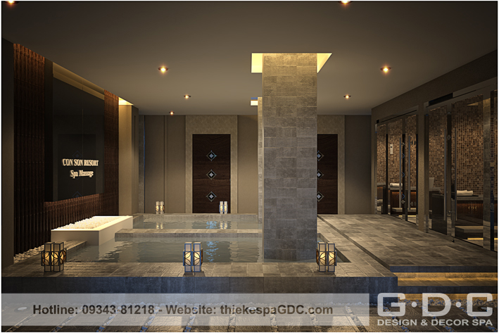 Thiết kế Spa Dưỡng Sinh Côn Sơn  - 4