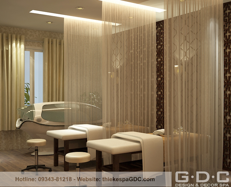 GDC đã thi công thiết kế nội thất nhiều dự án spa