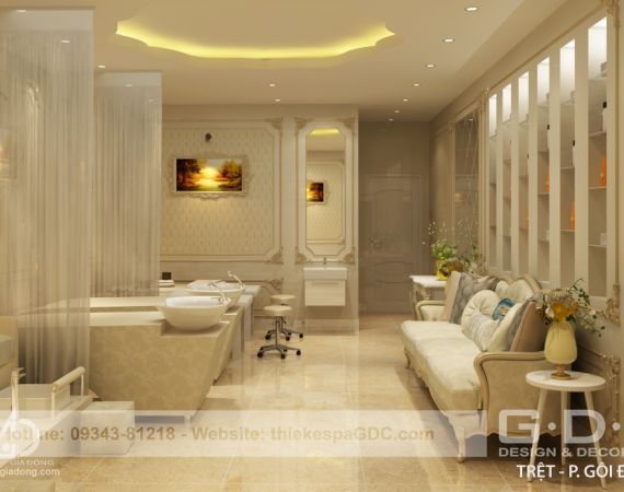 Thiết kế cửa hàng spa - 1