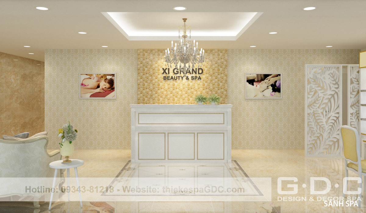 Thiết Kế spa XI GRAND - Quận 10 - 3