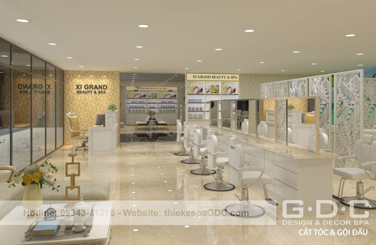 Thiết Kế spa XI GRAND - Quận 10 - 5