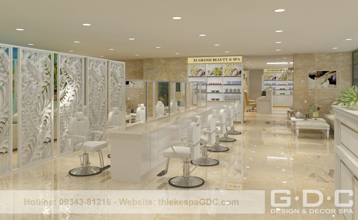 Thiết Kế spa XI GRAND - Quận 10 - 6