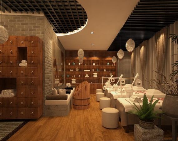 Mẫu thiết kế spa dưỡng sinh đẹp và được yêu thích hiện nay - 1